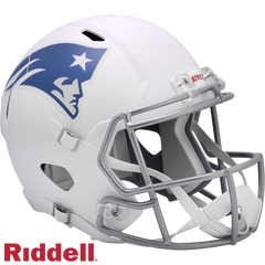 New England Patriots Helmet Riddell Replica Full Size Speed Style Rivalry Alternate 2025