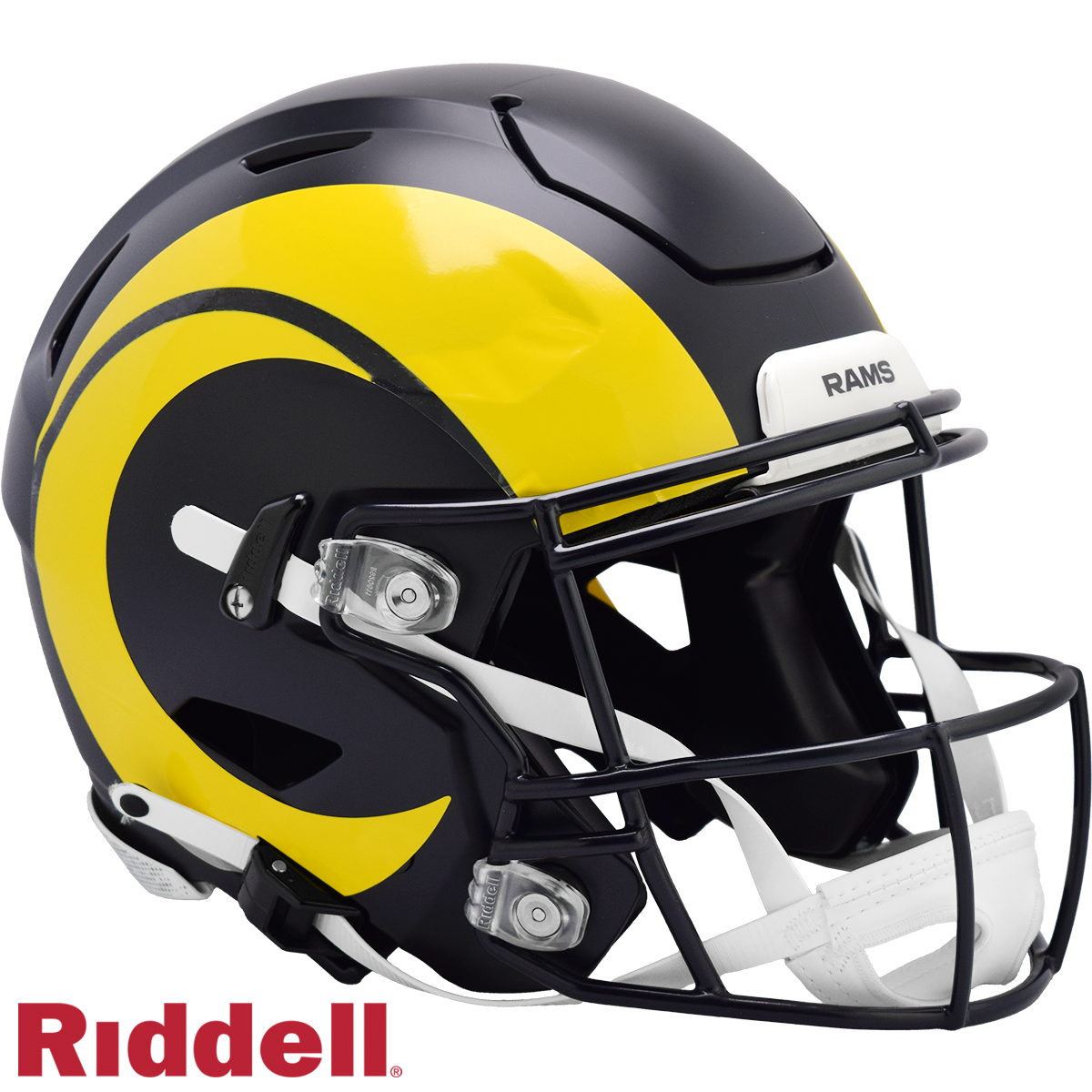 Los Angeles Rams Helmet Riddell Authentic Full Size SpeedFlex Style Rivalry Alternate 2025 - Special Order