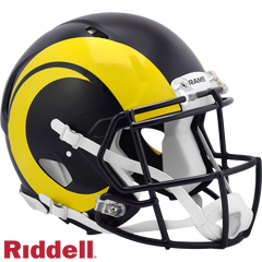 Los Angeles Rams Helmet Riddell Authentic Full Size Speed Style Rivalry Alternate 2025 - Special Order