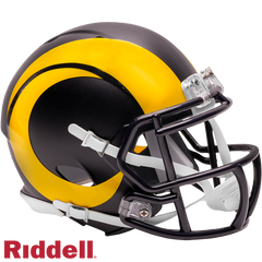 Los Angeles Rams Helmet Riddell Replica Mini Speed Style Rivalry Alternate 2025 Periodic Restock