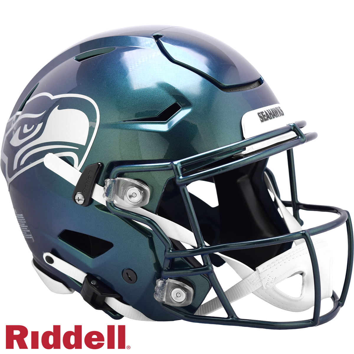 Seattle Seahawks Helmet Riddell Authentic Full Size SpeedFlex Style Rivalry Alternate 2025 - Special Order