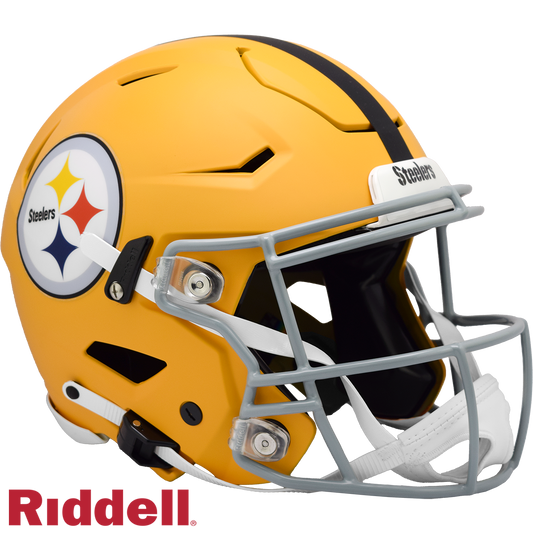 Pittsburgh Steelers Helmet Riddell Authentic Full Size SpeedFlex Style On-Field Alternate 2025 - Special Order
