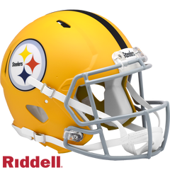 Pittsburgh Steelers Helmet Riddell Authentic Full Size Speed Style On-Field Alternate 2025 - Special Order
