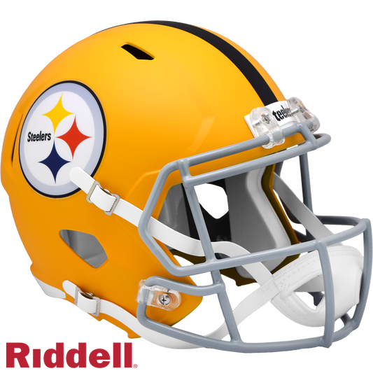 Pittsburgh Steelers Helmet Riddell Replica Full Size Speed Style On-Field Alternate 2025 - Special Order