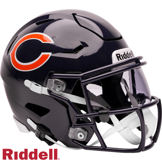 Chicago Bears Helmet Riddell Replica Mid-Size MIDI SpeedFlex Style