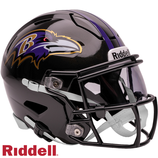 Baltimore Ravens Helmet Riddell Replica Mid-Size MIDI SpeedFlex Style