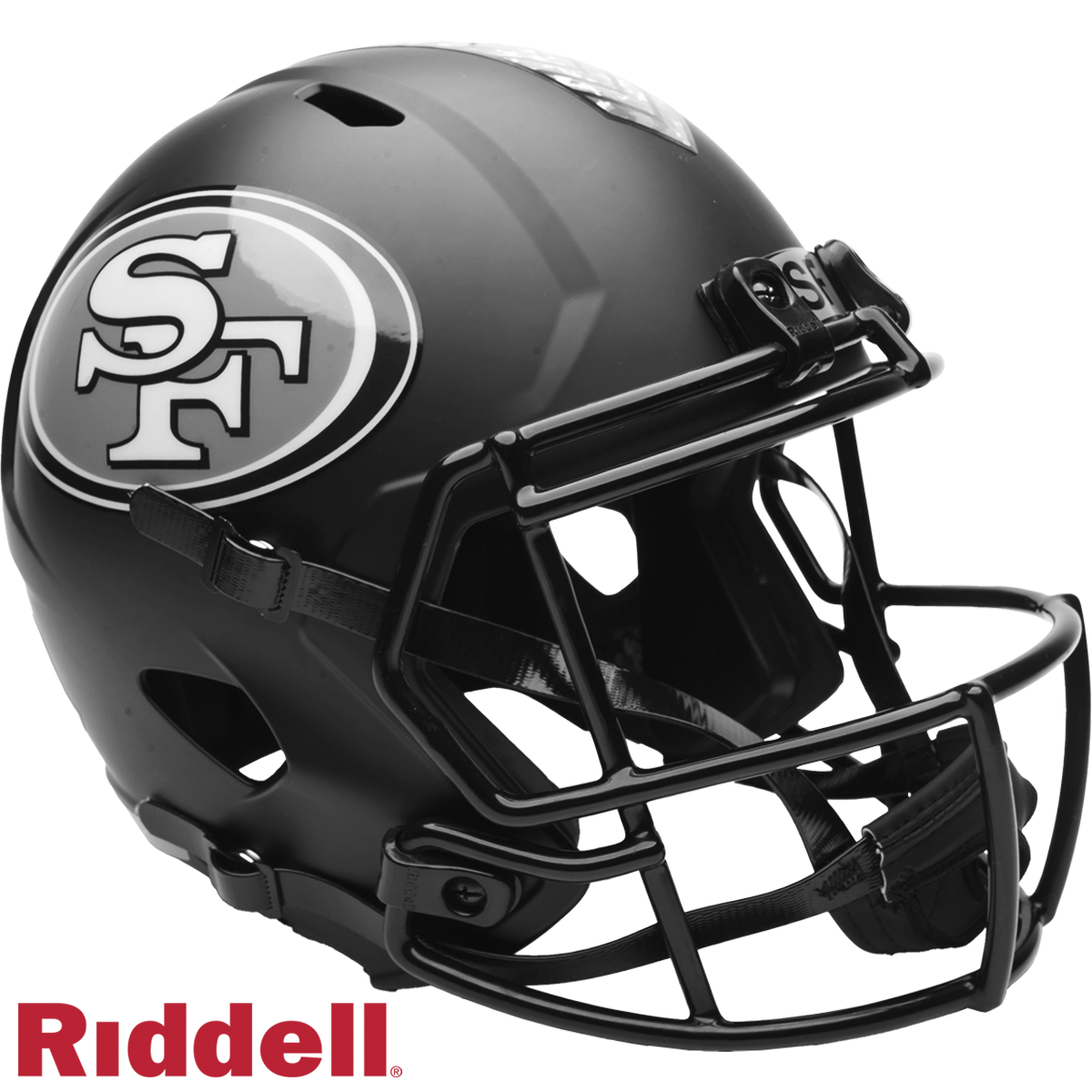 San Francisco 49ers Helmet Riddell Replica Full Size Speed Style Salute To Service 2026 Periodic Restock