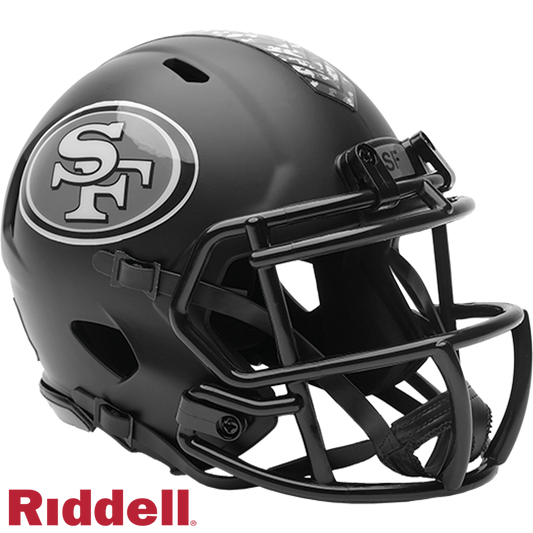 San Francisco 49ers Helmet Riddell Replica Mini Speed Style Salute To Service 2026 Periodic Restock