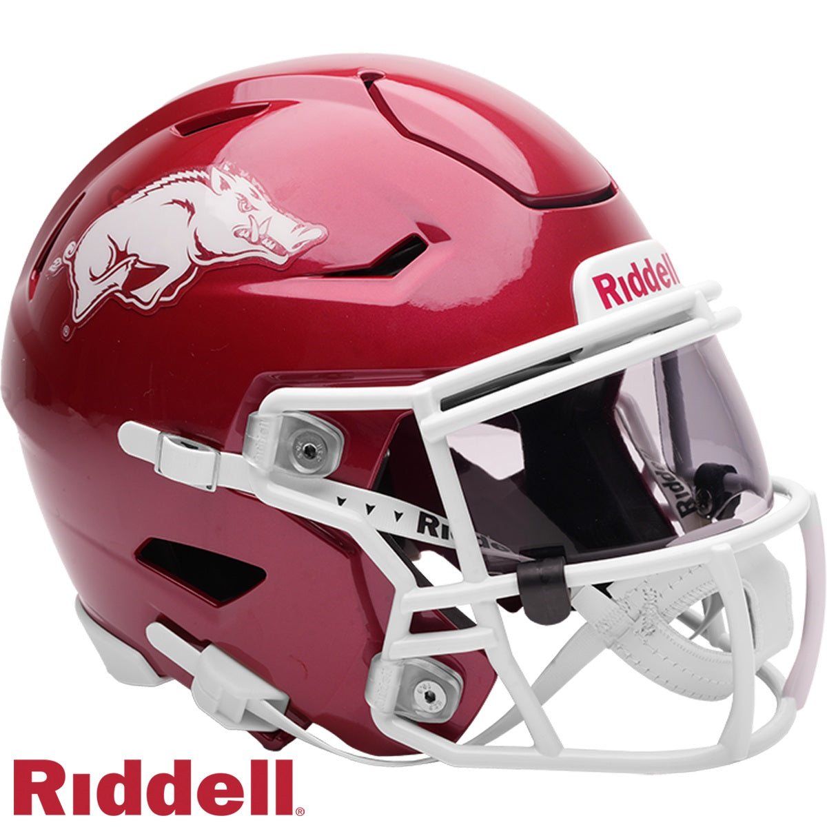 Arkansas Razorbacks Helmet Riddell Replica Mid-Size MIDI SpeedFlex Style