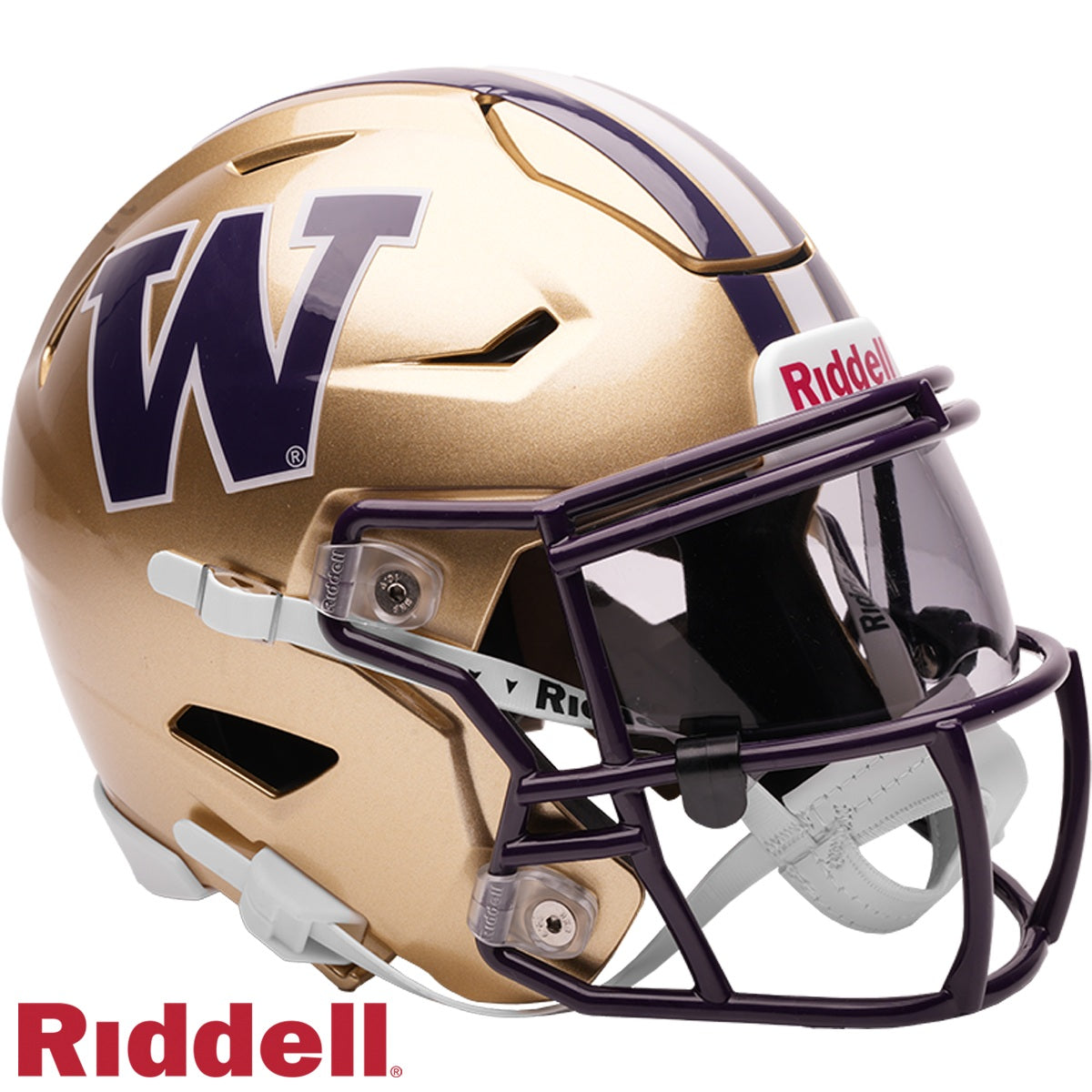Washington Huskies Helmet Riddell Replica Mid-Size MIDI SpeedFlex Style