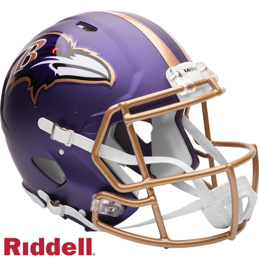 Baltimore Ravens Helmet Riddell Authentic Full Size Speed Style On-Field Alternate 2026 #1 - Special Order