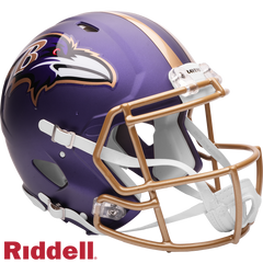 Baltimore Ravens Helmet Riddell Authentic Full Size Speed Style On-Field Alternate 2026 #1 - Special Order