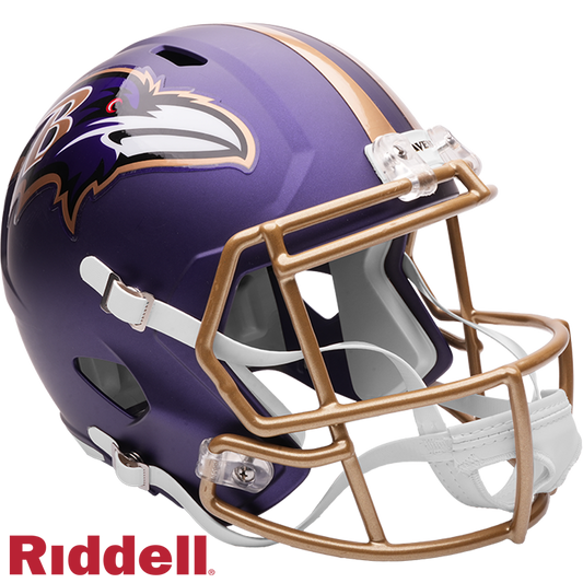 Baltimore Ravens Helmet Riddell Replica Full Size Speed Style On-Field Alternate 2026 #1