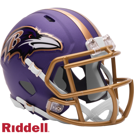 Baltimore Ravens Helmet Riddell Replica Mini Speed Style On-Field Alternate 2026 #1 Periodic Restock