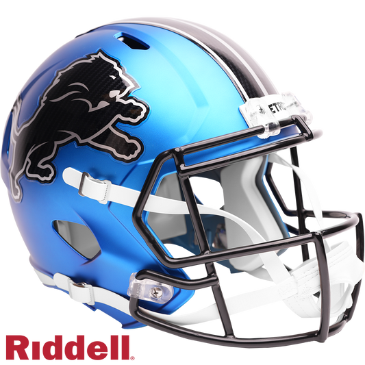 Detroit Lions Helmet Riddell Replica Full Size Speed Style Rivalry Alternate 2026