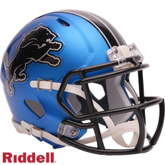 Detroit Lions Helmet Riddell Replica Mini Speed Style Rivalry Alternate 2026