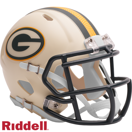 Green Bay Packers Helmet Riddell Replica Mini Speed Style Rivalry Alternate 2026