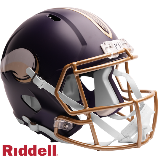 Minnesota Vikings Helmet Riddell Replica Full Size Speed Style Rivalry Alternate 2026