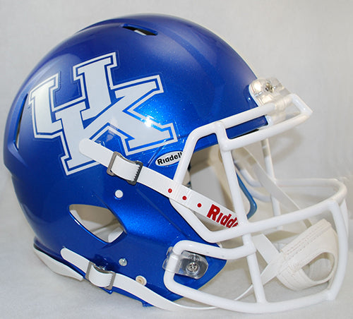 Kentucky Wildcats Helmet Riddell Authentic Full Size Speed Style - Special Order