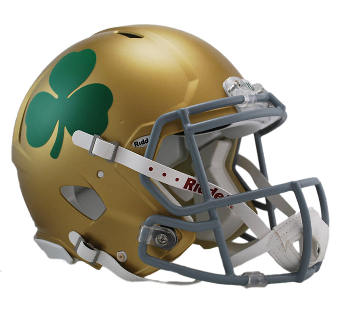 Notre Dame Fighting Irish Helmet Riddell Authentic Full Size Speed Style 2016 Shamrock - Special Order