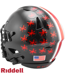 Ohio State Buckeyes Helmet Riddell Authentic Full Size SpeedFlex Style Black - Special Order