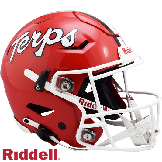 Maryland Terrapins Helmet Riddell Authentic Full Size SpeedFlex Style Script - Special Order