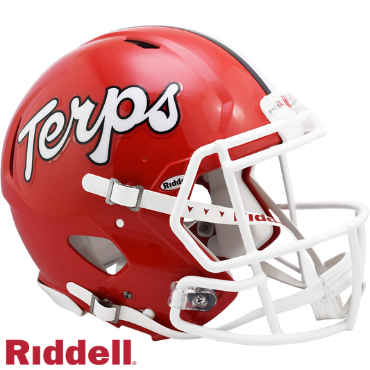 Maryland Terrapins Helmet Riddell Authentic Full Size Speed Style Script - Special Order