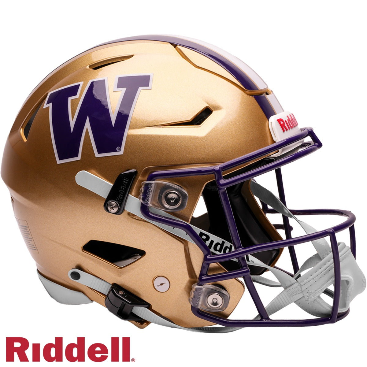 Washington Huskies Helmet Riddell Authentic Full Size SpeedFlex Style - Special Order