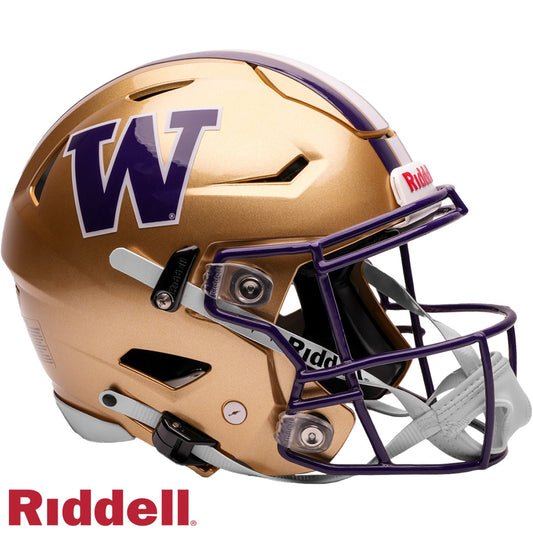 Washington Huskies Helmet Riddell Authentic Full Size SpeedFlex Style - Special Order
