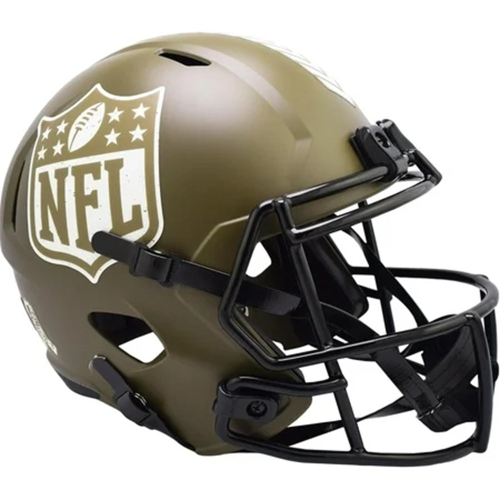 NFL Shield Helmet Riddell Replica Full Size Speed Style Salute To Service 2022