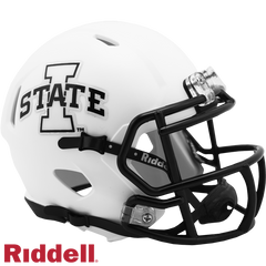 Iowa State Cyclones Helmet Riddell Replica Mini Speed Style White