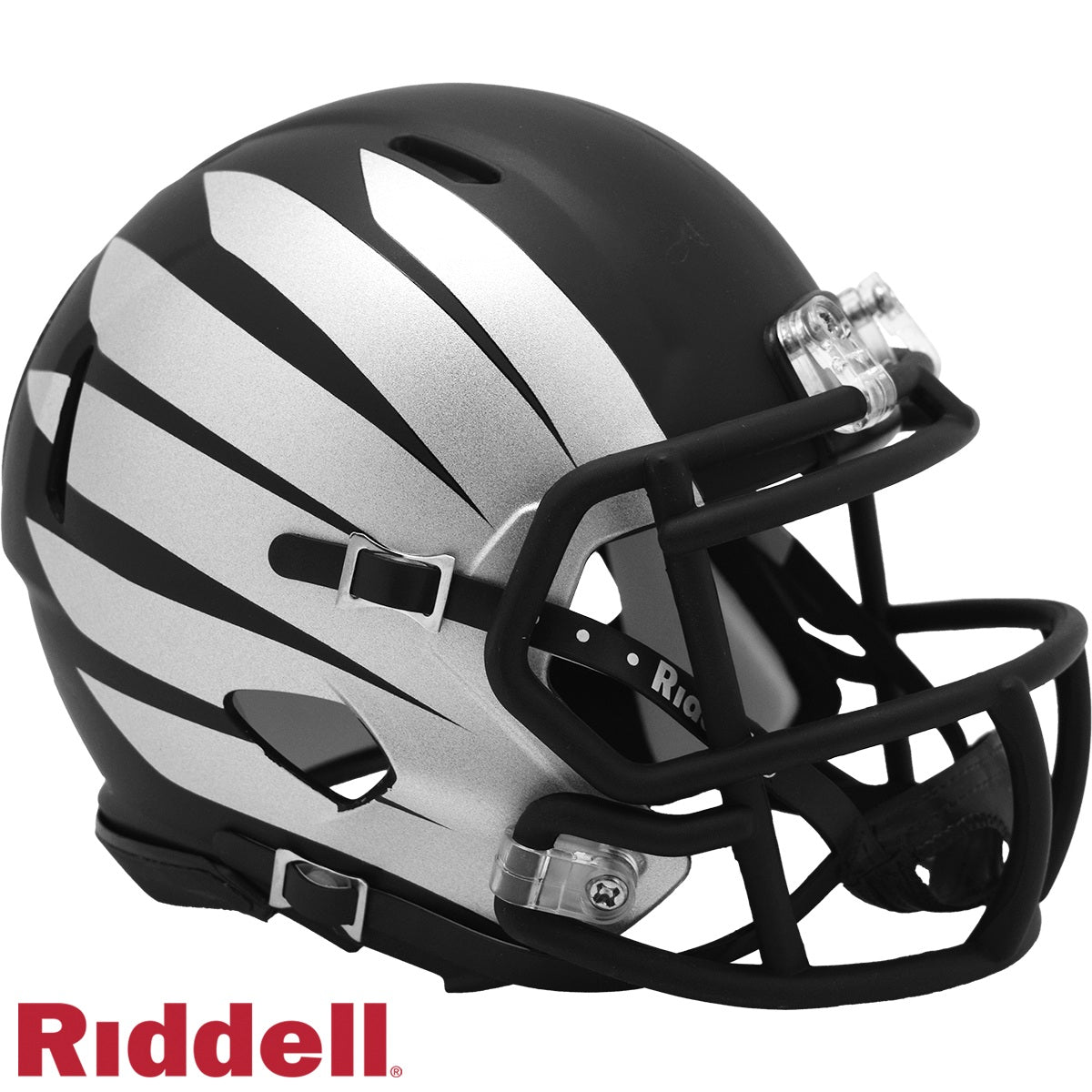 Oregon Ducks Helmet Riddell Replica Mini Speed Style Black with Wings