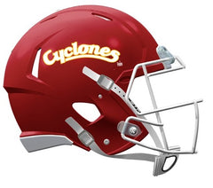 Iowa State Cyclones Helmet Riddell Authentic Full Size Speed Style Red - Special Order