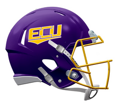 East Carolina Pirates Helmet Riddell Replica Mini Speed Style Purple T/B