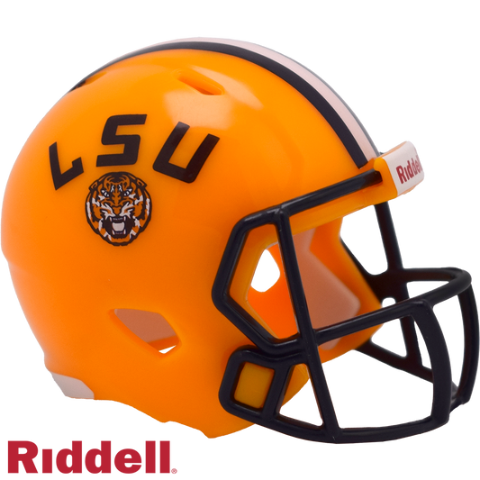 LSU Tigers Helmet Riddell Pocket Pro Speed Style Periodic Restock