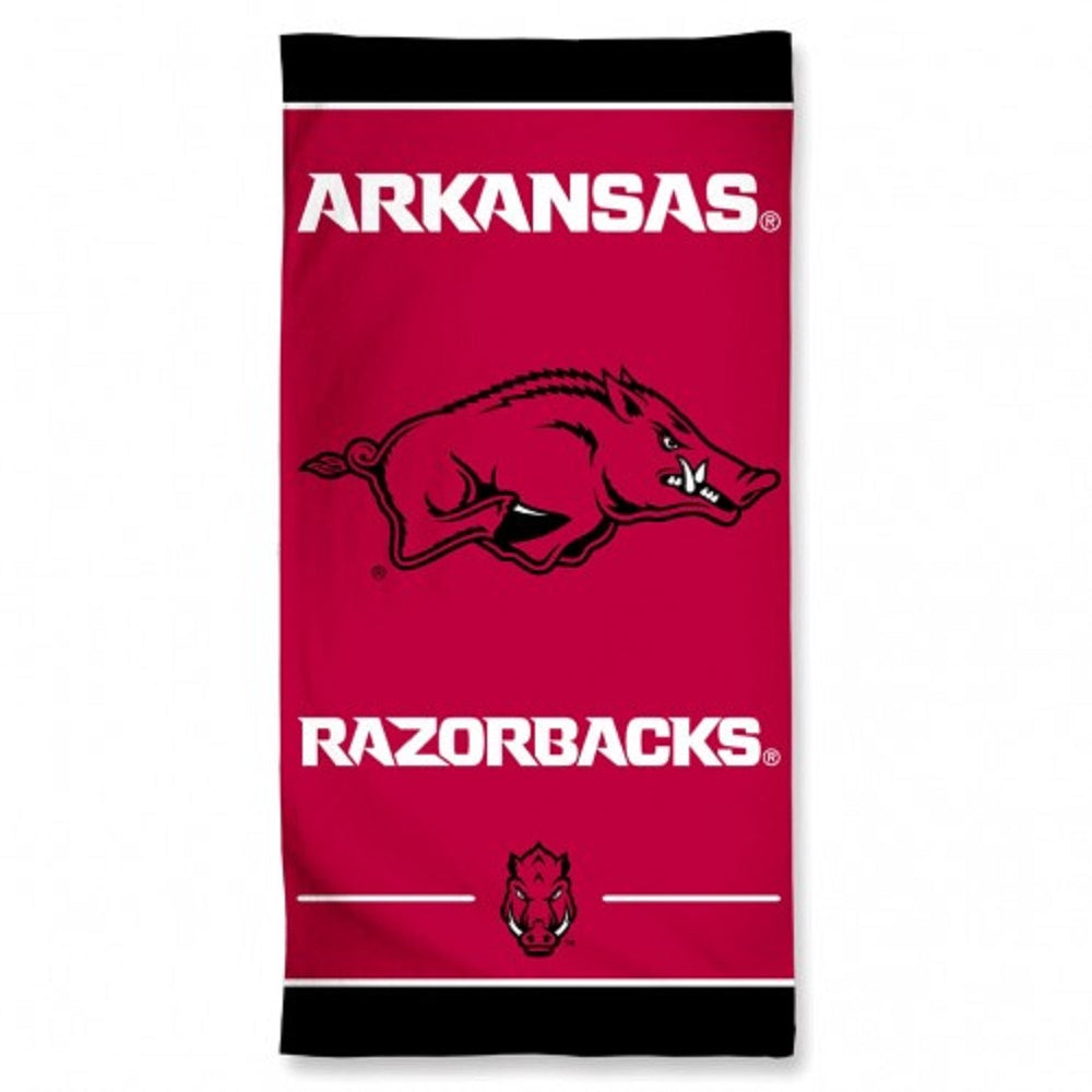 Arkansas Razorbacks Towel 30x60 Beach Style - Special Order