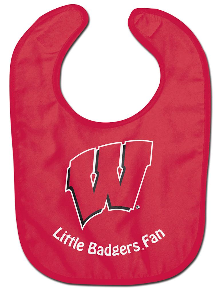 Wisconsin Badgers Baby Bib - All Pro Little Fan - Special Order