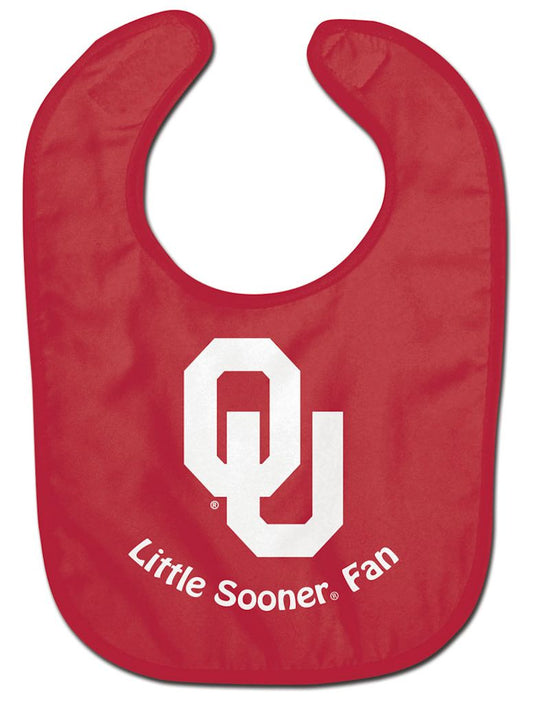 Oklahoma Sooners Baby Bib - All Pro Little Fan - Special Order