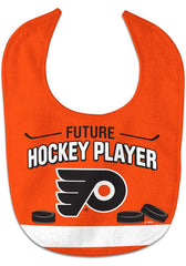 Philadelphia Flyers Baby Bib All Pro Style Future Hockey Player Design