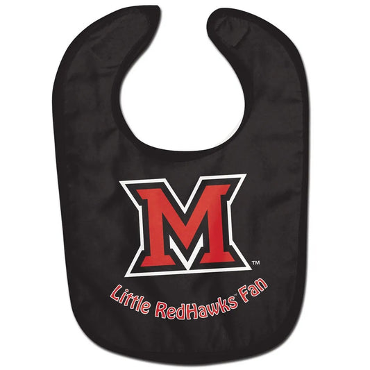 Miami of Ohio RedHawks Baby Baby Bib All Pro Style - Special Order