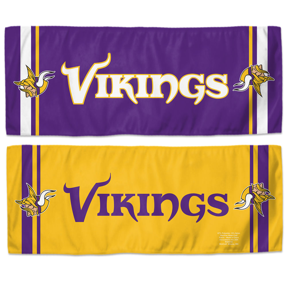 Minnesota Vikings Cooling Towel 12x30 - Special Order