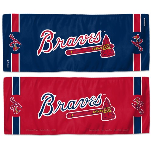 Atlanta Braves Cooling Towel 12x30 - Special Order
