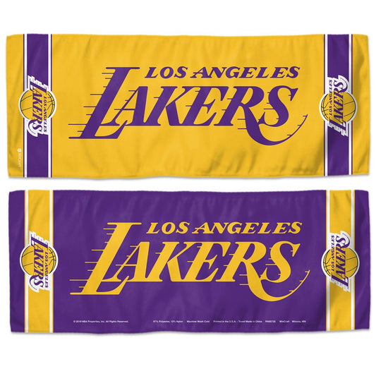 Los Angeles Lakers Cooling Towel 12x30 - Special Order