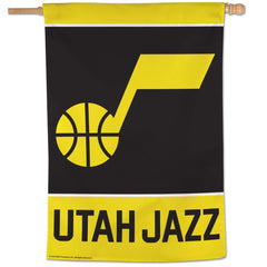 Utah Jazz Banner 28x40 Vertical - Special Order