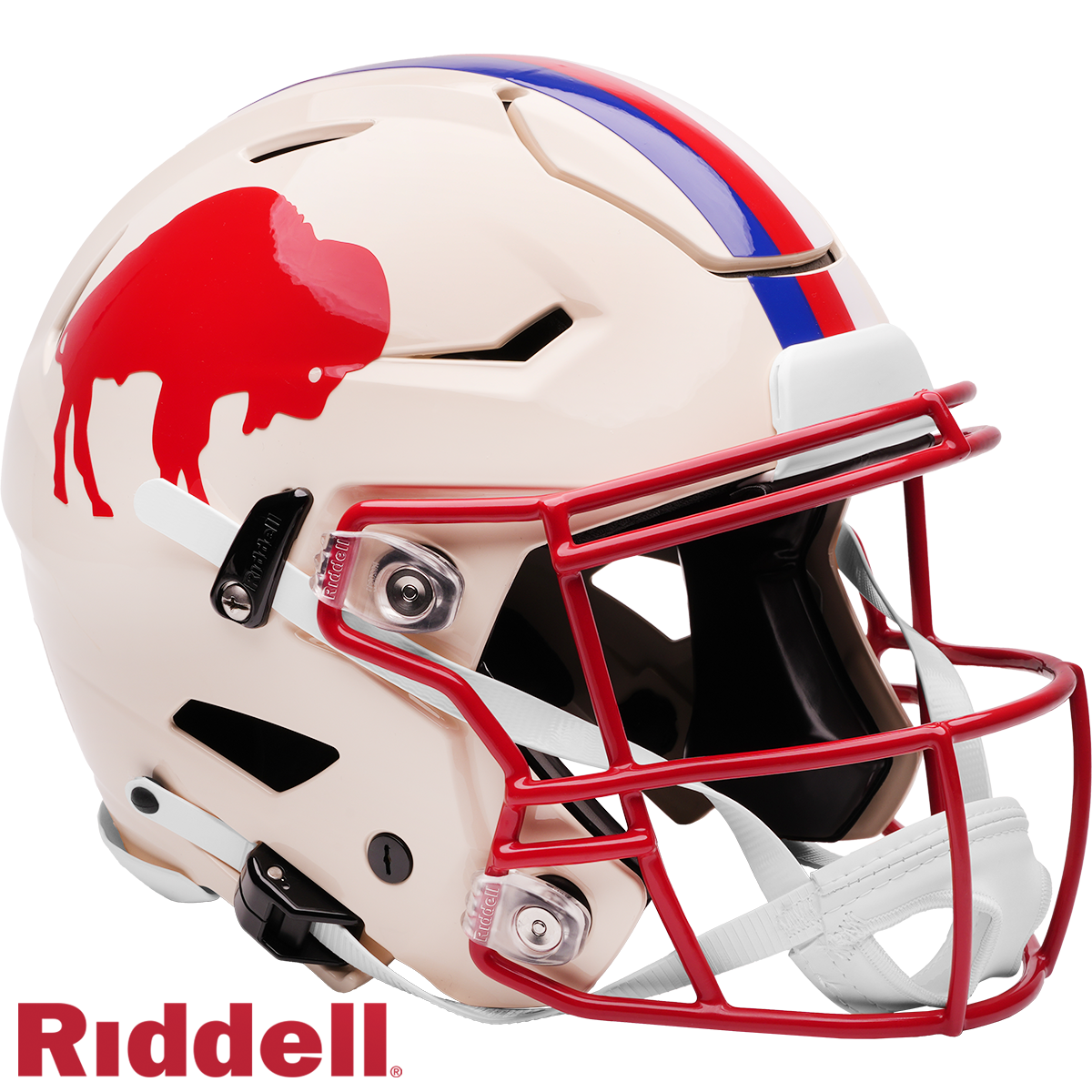 Buffalo Bills Helmet Riddell Authentic Full Size SpeedFlex Style Retro Collection