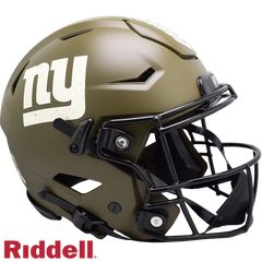 New York Giants Helmet Riddell Authentic Full Size SpeedFlex Style Salute To Service 2022