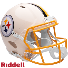 Pittsburgh Steelers Helmet Riddell Authentic Full Size Speed Style Retro Collection