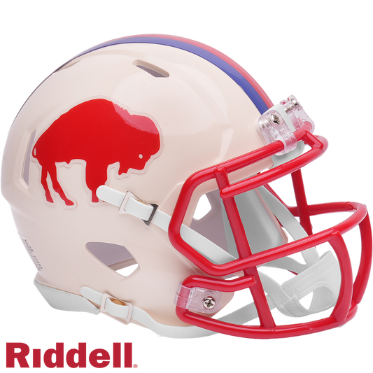 Buffalo Bills Helmet Riddell Authentic Full Size Speed Style Retro Collection