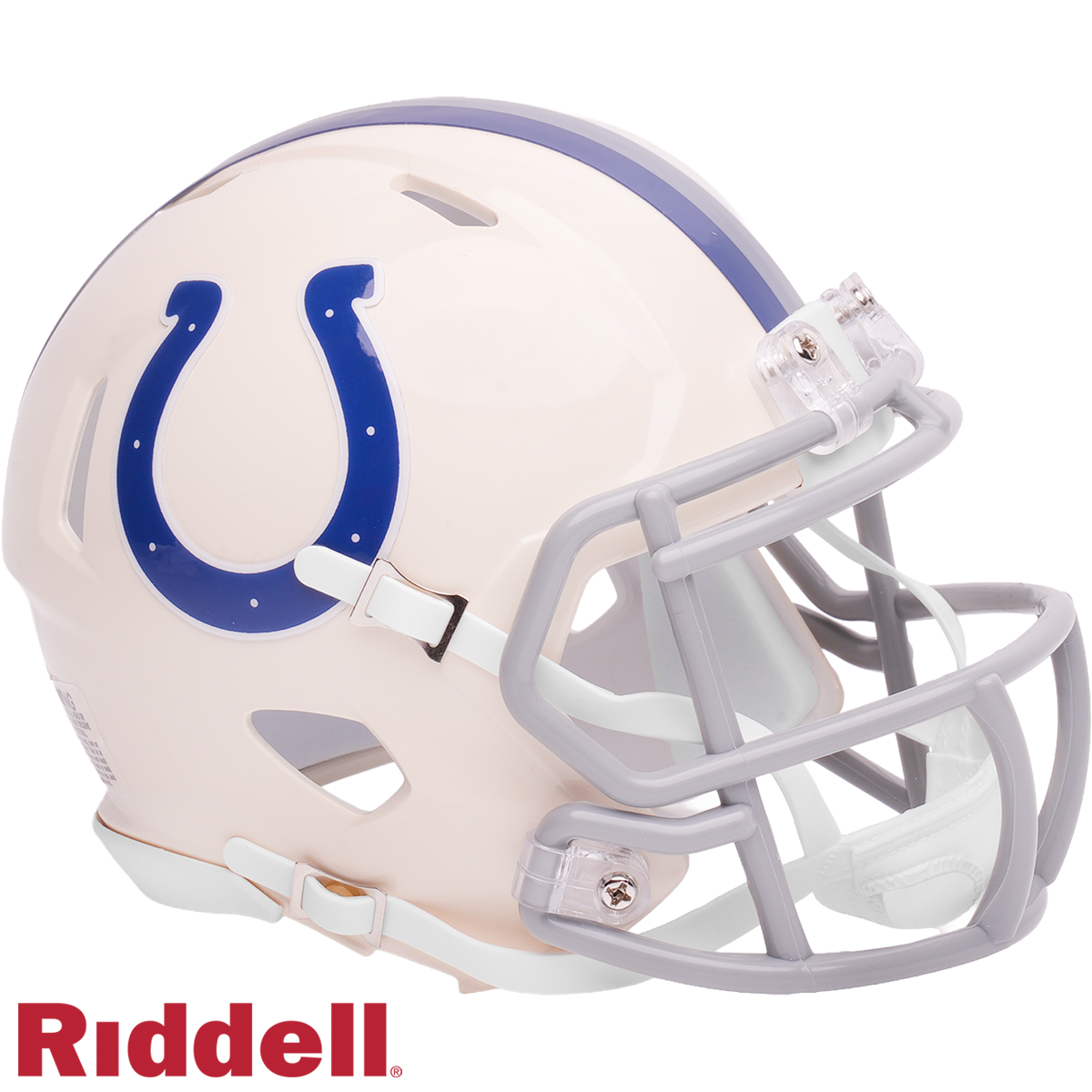 Indianapolis Colts Helmet Riddell Replica Full Size Speed Style Retro Collection