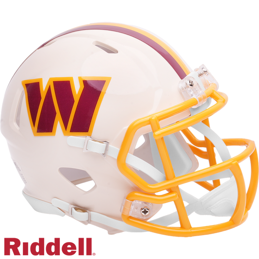 Washington Commanders Helmet Riddell Replica Mini Speed Style Retro Collection